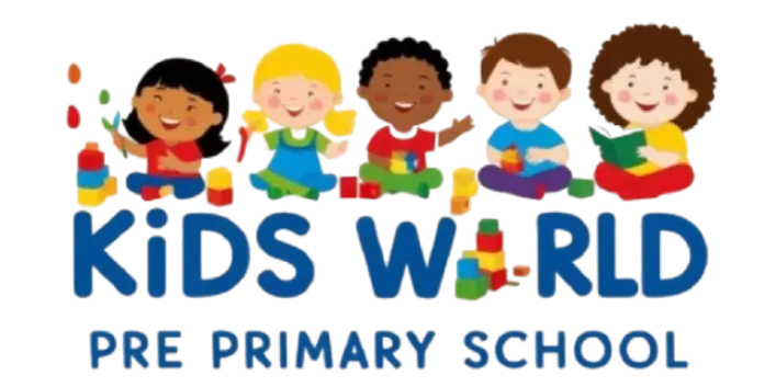 Kids World Pre Primary School footer logo